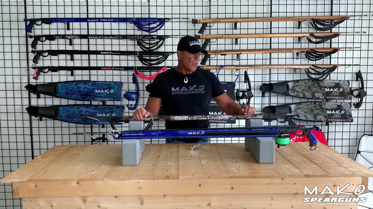 MAKO Spearguns NEW Titan Elite Speargun YouTube