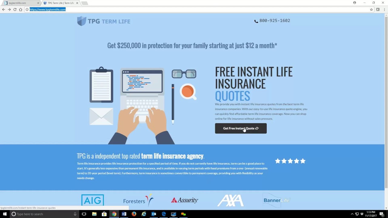 Save Money on Life Ins Free Life Insurance Quotes TPGtermlife‎