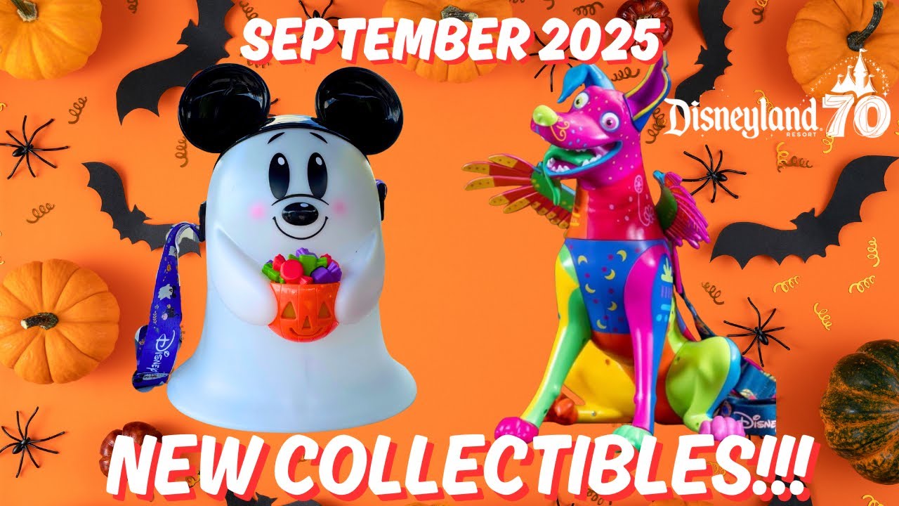 NEW! Mickey Mouse Popcorn Bucket and Coco Dante sipper at