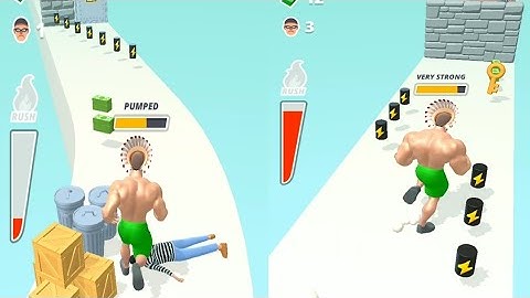 Muscle Rush-3D💪🤔Max Level Gameplay iOS#71