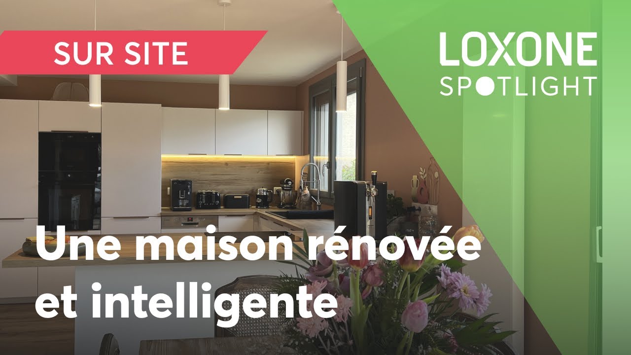Rénovation domotique : une maison devenue entièrement automatisée | LOXONE Spotlight [4k]