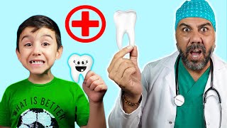 Demir Dişçiye Gitti Doktor Dişini Çekti Doktorculuk Oyunu