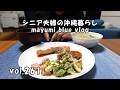 【沖縄暮らしvlog】シニア夫婦の日常/夫婦で食べる朝ご飯と夕ご飯/フライパンでホットサンド/可愛い猫ちゃん/視聴者さんにお声をかけていただきました/マイナンバーカードの更新/石川公園を散歩