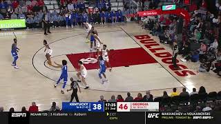 Oscar Tshiebwe vs UGA 20 PTS        2.11.23