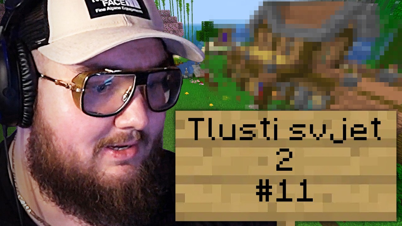 STAVÍM NOVÝ DŮM | Minecraft Tlusti svjet 2 #11