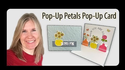 Pop-Up Petals Pop-Up Card