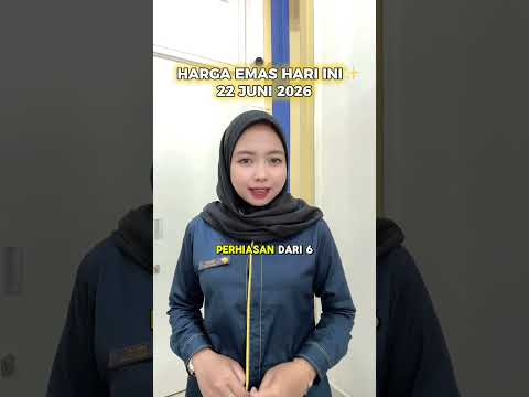 HARGA EMAS HARI INI, 22 JUNI 2026 tidak naik/turun✨