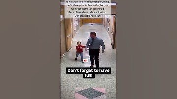 principal meets the children after coming to school  #shorts #school