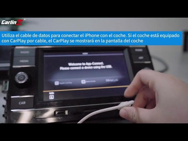 Carplay Inalambrico Para Autoestereos De Agencia (iPhone)