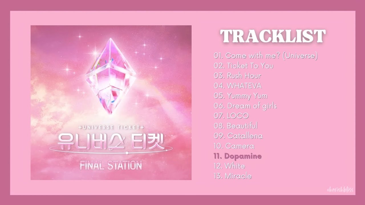 유니버스티켓] UNIVERSE TICKET ALL ALBUM SONGS 40 MINS FULL