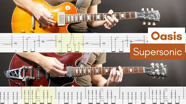 Supersonic Guitar version - Guitar performance video thumbnail