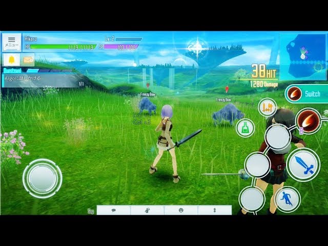 Sword Art Online: Integral Factor English Gameplay Android / iOS (Open  World MMORPG) 