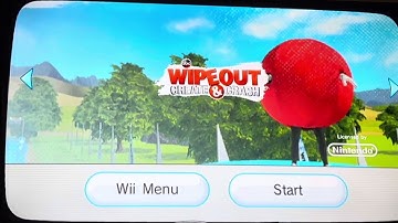 Wipeout Create & Crash Wii Channel Theme