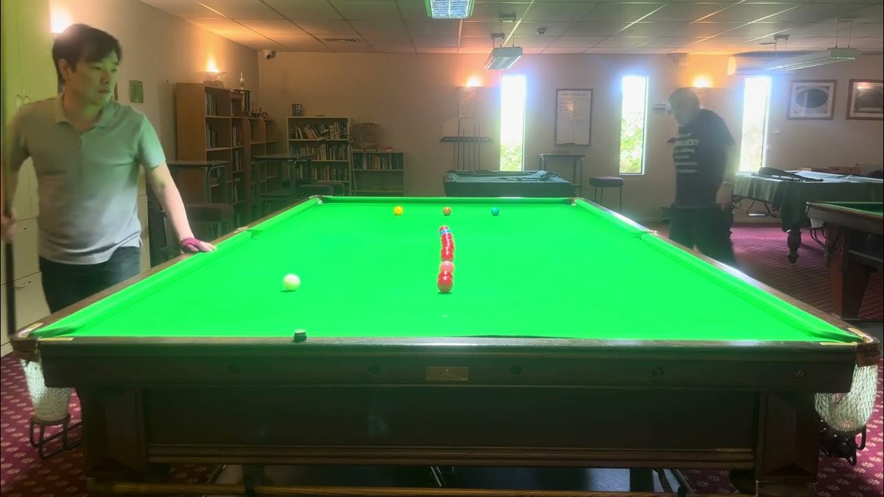 Snooker line up drill practice (Day 45) YouTube