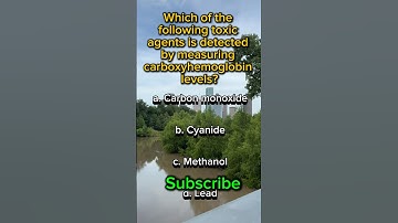 Which of the following toxic agents is detected by measuring carboxyhemoglobin levels?