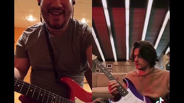 Jamming with John Mayer 👀🎸✌🏼