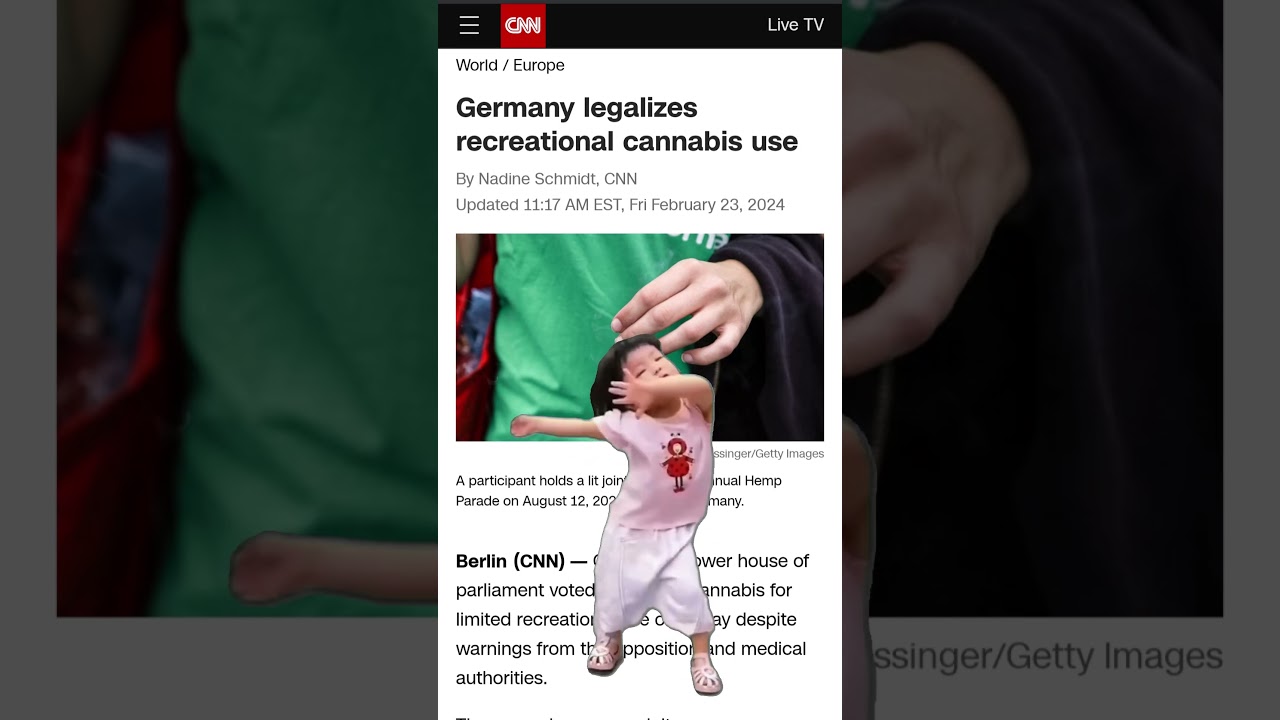 Chancellor Legalizes Marijuana: Rolling in the Reichstag  - Bavarian Bongs & Berlin Blunts