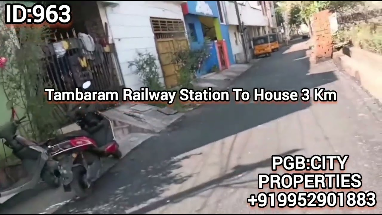 ID:963:Chennai West Tambaram individual house Rate ₹50 Lakhs 