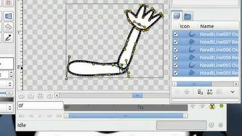 Synfig- Bones Animation Effect