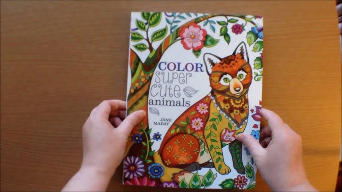 Color Super Cute Animals Coloring Book Review - Jane Maday 