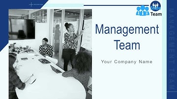 Management Team Powerpoint Presentation Slides