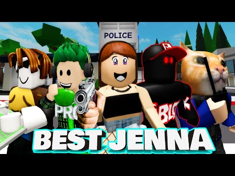 Top Best Moments Hacker Jenna | Roblox Brookhaven Rp - Funny Moments