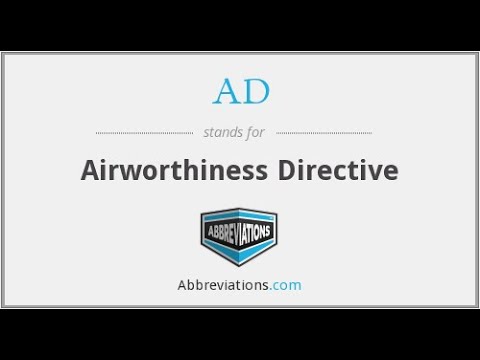 Video: Ano ang dalawang uri ng Airworthiness Directives?
