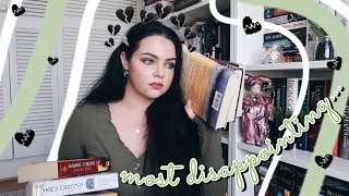 💔THE 10 MOST DISAPPOINTING BOOKS OF 2021💔