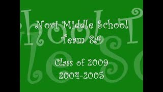Novi Middle School: Class of 2009 - Team 8A