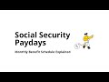 How Often Does Social Security Pay Benefits Each Month?