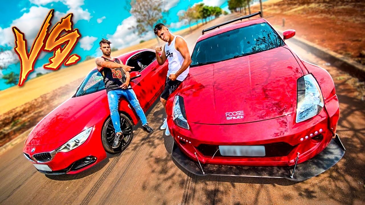 MINHA BMW 428 VS O 350 Z DO MEU AMIGO * preciso vencer *