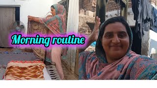 morning routine