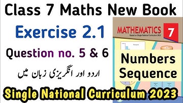 Unit 2 Exercise 2.1 Question no. 5 & 6 Class 7 | Chapter 2 Ex 2.1 Class 7 Maths PTB | Learning Zone