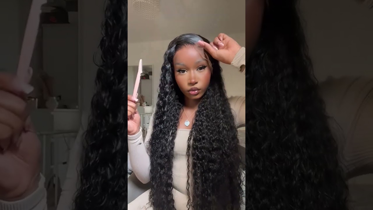 Deep Curly 13x4 lace front wig