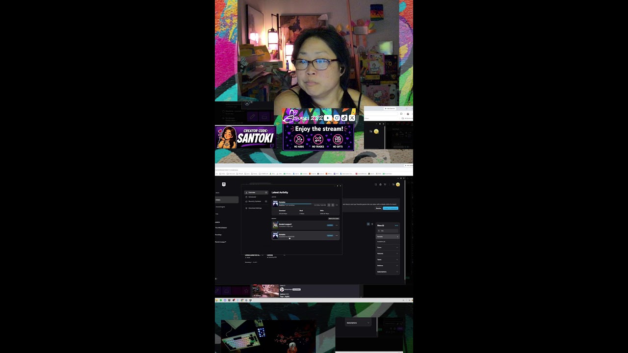 🐰 last minute #TwitchSpritesDrops - catch them all! 🐰C7S4 Override🐰 CODE:SANTOKI #ad 🐰 W, 9.2.26