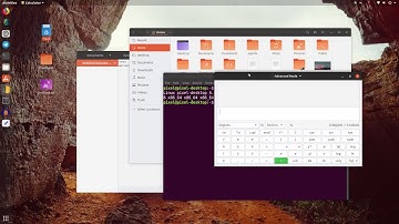 Ubuntu 18.10 with Yaru Theme (daily build)