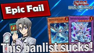 WHAT A FLOP! THIS BANLIST CHANGES NOTHING! WORST BANLIST IN MONTHS?