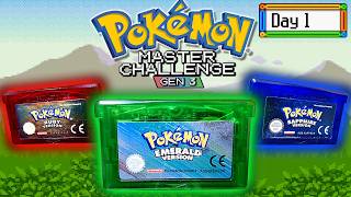 Advanced Battle is the Ultimate Test! | Pokémon Master Challenge - Gen 3 | Day 1 screenshot 5