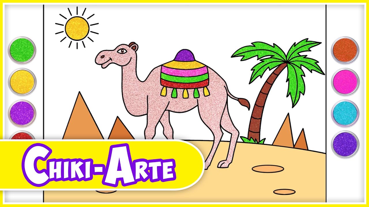 Chiki-Arte Aprende a dibujar | Aprende a dibujar un desierto - Dibujo paso a paso