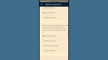Introduction to Cognitive Psychology #nptel #assigment 2#solutions #2023 #psychology #answer
