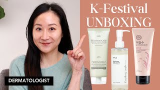 YesStyle K Festival Unboxing | Dr. Jenny Liu