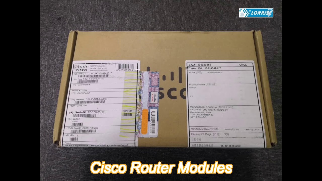 Modulo Di Rete Cisco C3850-NM-2-40G Per Catalyst 3850 – 2 Porte 40GE (Usato)