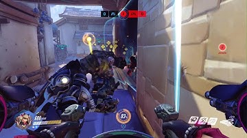 Overwatch: Dva quintuple kill in competitive