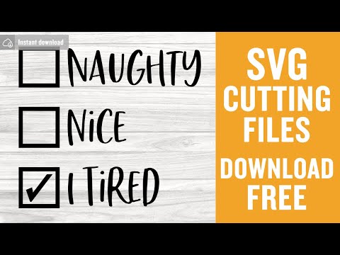 Naughty Nice I Tried Svg Free Cut Files for Cricut Free Download