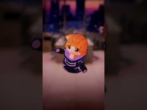 【NOT＿MMD】『はやく帰りたい人へ』踊ってみたにゃ！ #shorts  #vtuber #dance