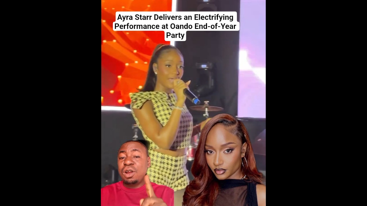 Айра Старр выступила с потрясающим номером на новогодней вечеринке Oando.