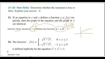 Calculus 1 Ex # 3.1 Q # 21-28 Topics in Differentiation: Implicit Differentiation