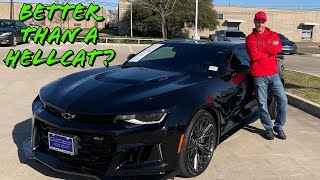 Is the ZL1 Camaro better than a Hellcat?