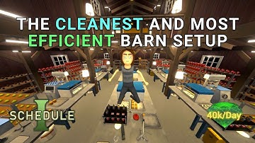 Schedule 1 - The Cleanest & Most Efficient Barn Setup (UPDATED)