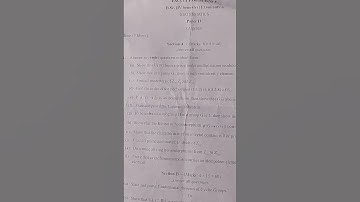 Part 1 4th sem mathematics Kakatiya University